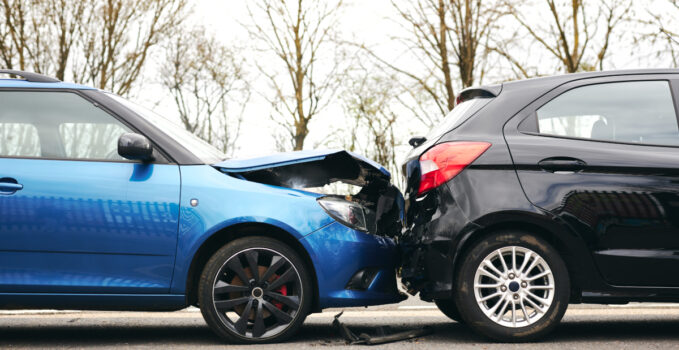 accrochage en parking