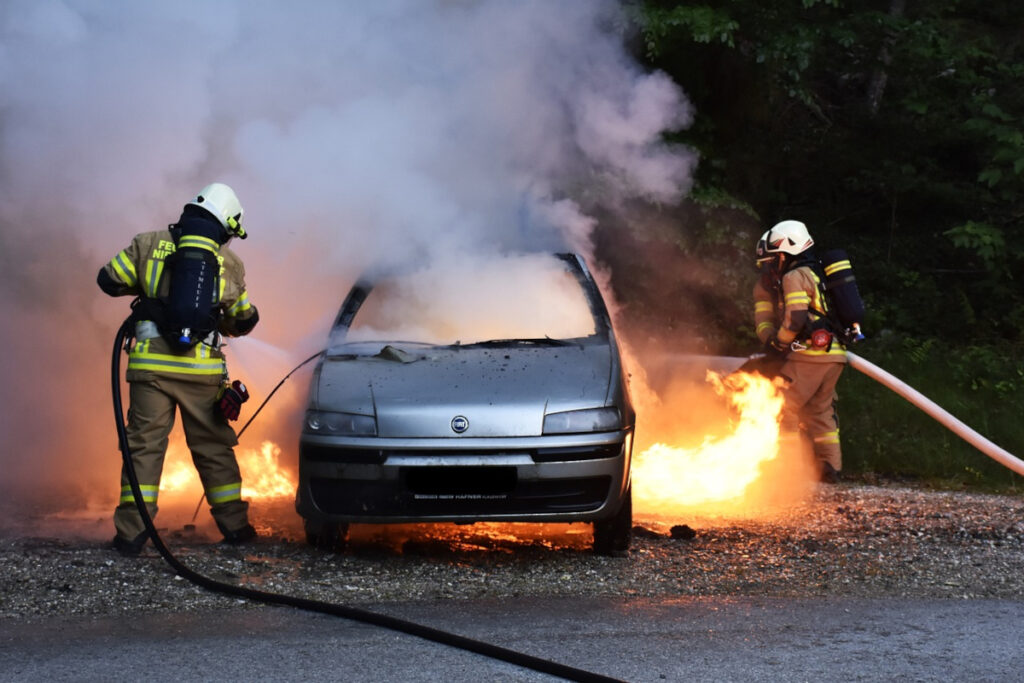 incendie véhicule